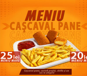 Meniu Cașcaval Pane MARE